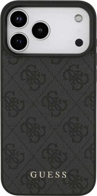 Панель Guess 4G Classic Case для iPhone 17 Pro Max Black (3666339556211) - зображення 3