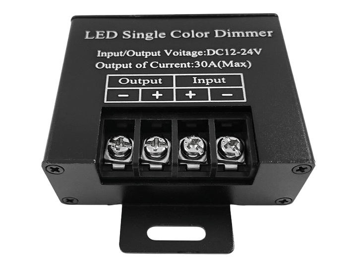 Диммер для светодиодной ленты OEM D-30A-RF3 радио 30A 12-24V Черный - изображение 6