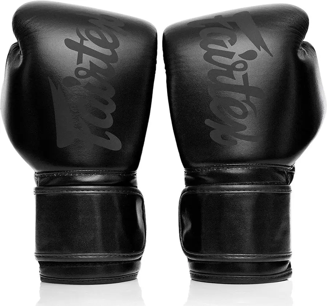 Рукавички боксерські з бинтами Fairtex BGV14SB 10 унцій, чорні - изображение 6