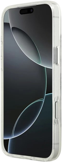 Панель Karl Lagerfeld IML Glitter Karl & Choupette Sketch MagSafe do Apple iPhone 17 Pro Max Transparent (3666339504540) - зображення 5