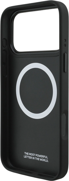 Панель BMW M Perforated Stripe Logo MagSafe для Apple iPhone 17 Pro Max Red (BMHMP17X25PCPSKR) - зображення 7