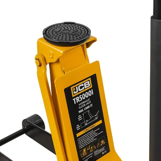 Домкрат гидравлический подкатной JCB Tools 5т, 90-550 мм, с педалью (JCB-TR50001) - изображение 3