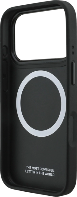 Панель BMW M Quilted Logo MagSafe для Apple iPhone 17 Pro Black (BMW001056) - зображення 7