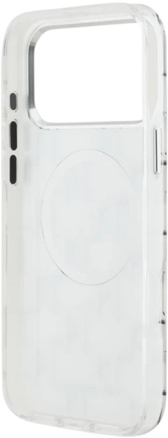 Панель Karl Lagerfeld IML KL Monogram MagSafe do Apple iPhone 17 Pro Max White (3666339505981) - зображення 7