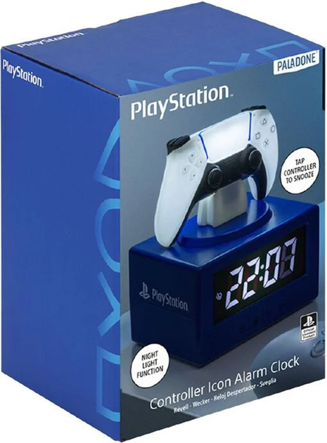 Budzik Paladone Icons PS5 Controller 16.3 cm (5056577738025) - obraz 1