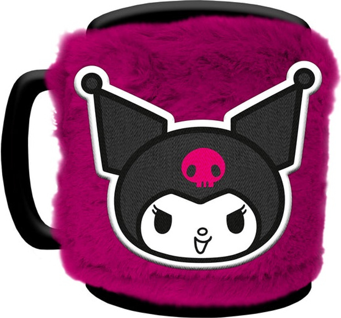 Kubek Pyramid Fuzzy Mug Kuromi Cheeky Punky 460 ml (5063457019006) - obraz 3