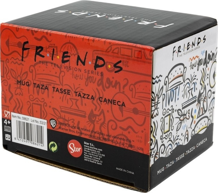 Чашка Paladone Friends 400 мл (5056577756272) - зображення 2