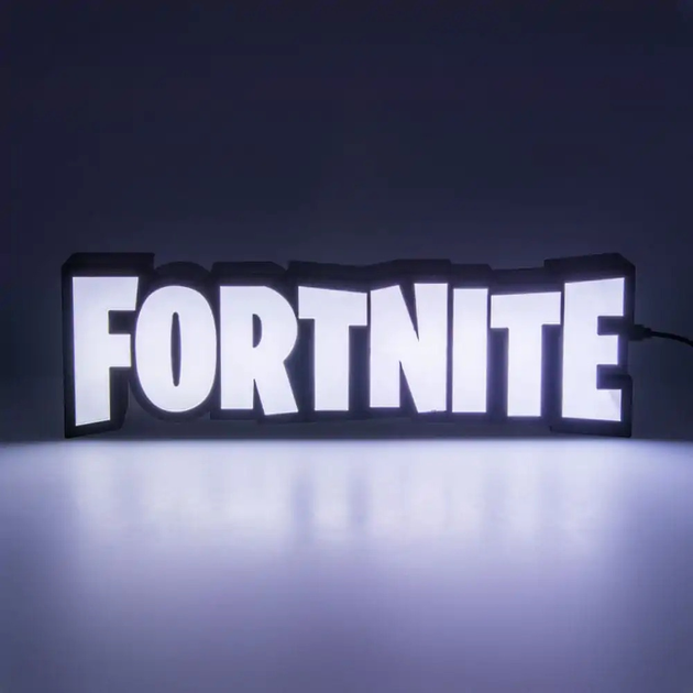Нічник Paladone Fortnite logo LED неоновий (5056577754841) - зображення 6