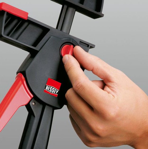 Універсальна струбцина Bessey DUO16-8 одноручна, пластикова (4008158028521) - зображення 4