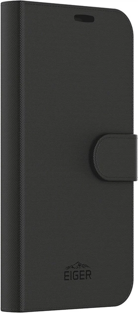 Etui z klapką Eiger North Folio Case do Apple iPhone 17 Black (EGCA00932) - obraz 1
