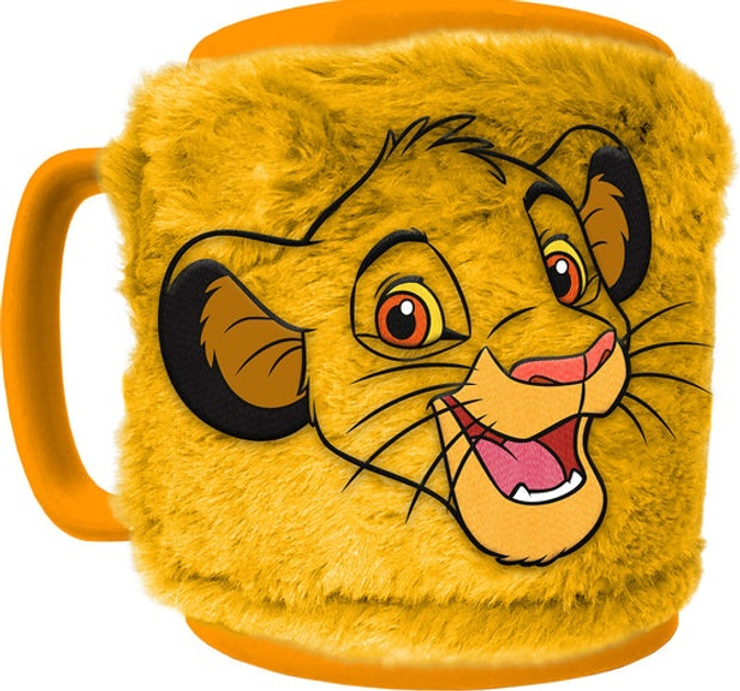 Kubek Pyramid Fuzzy Mug Disney Król Lew Simba 460 ml (5063457010294) - obraz 4