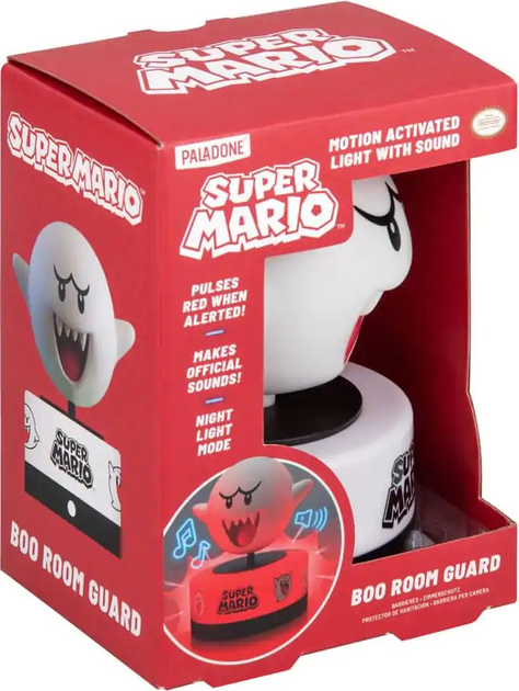 Нічник Paladone Super Mario room Guard Boo (5056577754049) - зображення 2