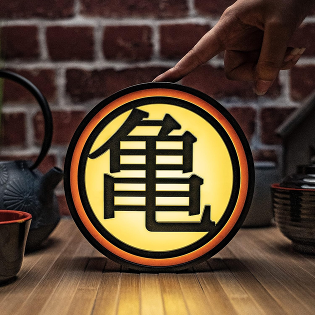 Нічник ABYstyle Dragon Ball з емблемою школи Майстра Роші LED (3665361057468) - зображення 7