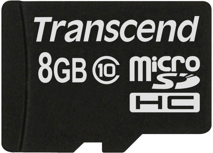 Карта пам'яті Transcend Premium microSDHC 8GB Class 10 (TS8GUSDC10) - зображення 1