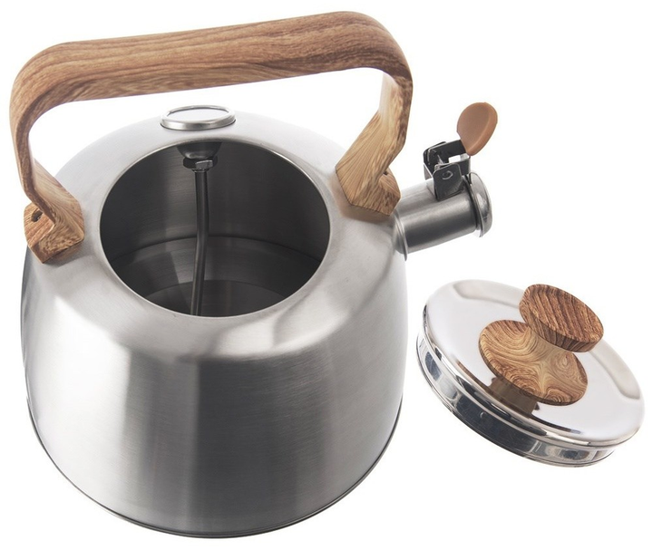 Czajnik Orion z gwizdkiem i termometrem Stalowy 3.2 l (8592381194741) - obraz 3