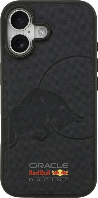 Etui Red Bull Meshed Debossed Bull MagSafe do Apple iPhone 17 Navy Blue (3666339526894) - obraz 2