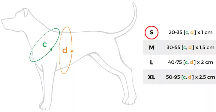 Шлея регульована для собак Amiplay Reflective S 20-35 см Чорна (5907563215818) - зображення 3