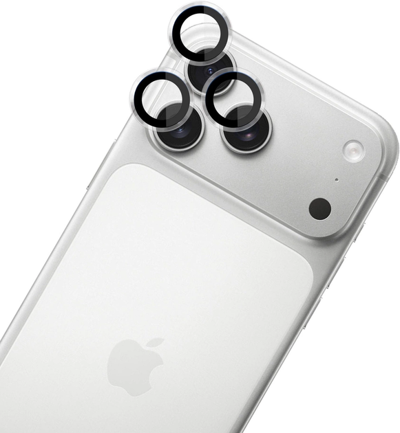 Захисне скло 3MK Hardy Lens Protection Pro do Apple iPhone 17 Pro/17 Pro Max Transparent (5903108664288) - зображення 4