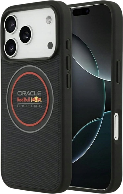 Etui Red Bull Meshed Logo And Red Ring MagSafe do Apple iPhone 17 Pro Max Navy Blue (3666339526962) - obraz 1