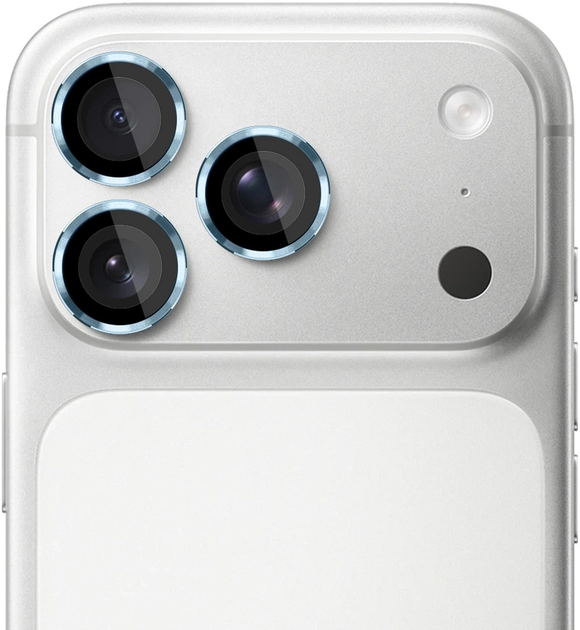 Захисне скло 3MK Lens Protection Pro do Apple iPhone 17 Pro/17 Pro Max Blue (5903108670043) - зображення 2