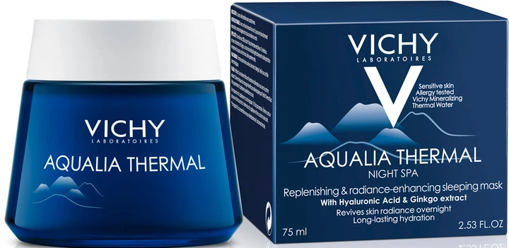 Krem-żel Vichy Aqualia Thermal Nocny rytuał spa dla głębokiego nawilżenia skóry 75 ml (3337871324568) - obraz 3
