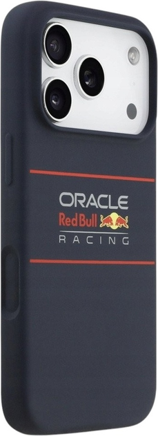 Панель Red Bull Silicone Horizontal Centered Logo MagSafe для Apple iPhone 17 Pro Navy Blue (3666339527563) - зображення 4