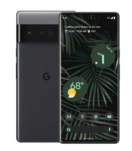 Смартфон Google Pixel 6 Pro 12/128GB Stormy Black - Фото 1 Смартфон Google Pixel 6 Pro 12/128GB Stormy Black - изображение 1
