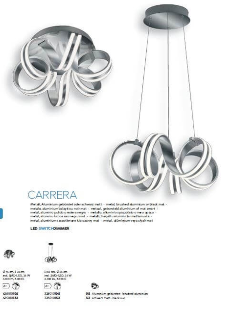 Люстра TRIO CARRERA 625010132 - Фото 5 Люстра TRIO CARRERA 625010132 - изображение 5