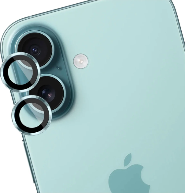 Захисне скло 3MK Lens Protection Pro do Apple iPhone 17 Green (5903108669962) - зображення 3