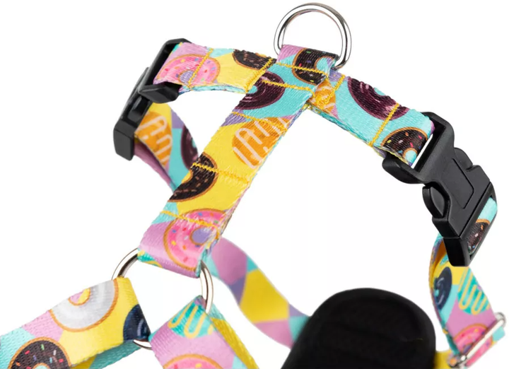 Шлея регульована для собак Amiplay BeHappy Discovery XL Donut (5907563298026) - зображення 3