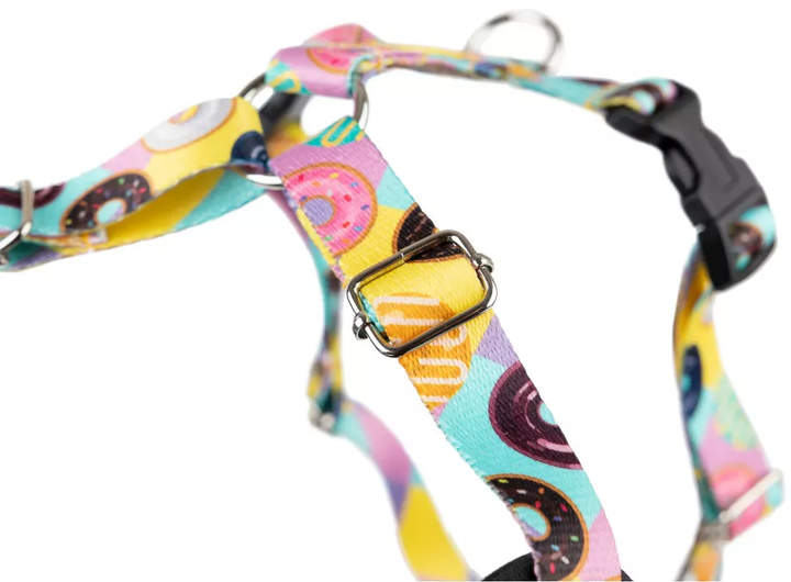 Шлея регульована для собак Amiplay BeHappy Discovery XL Donut (5907563298026) - зображення 5