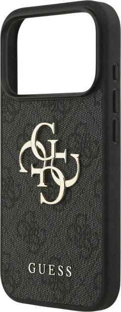 Панель Guess 4G Strap 4G Classic Logo для iPhone 17 Pro Black (3666339526214) - зображення 5