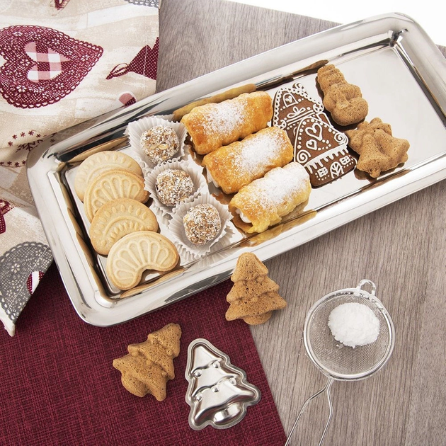 Taca do serwowania Orion stalowa 39 x 2 x 17 cm (8592381003692) - obraz 5