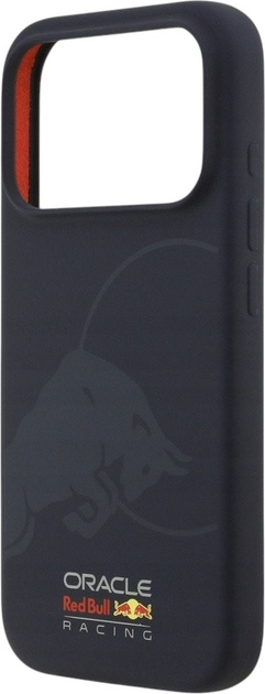 Панель Red Bull Silicone Single Bull Logo MagSafe для Apple iPhone 17 Pro Navy Blue (3666339527648) - зображення 6