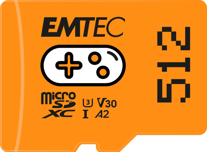 Карта пам'яті Emtec microSDXC 512GB UHS-I U3 V30 A2 (ECMSDM512GXCU3G) - зображення 1