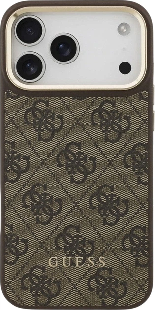 Панель Guess Cardslot 4G MagSafe для iPhone 17 Pro Max Brown (3666339558741) - зображення 2