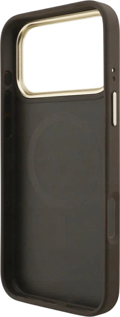 Панель Guess Cardslot 4G MagSafe для iPhone 17 Pro Max Brown (3666339558741) - зображення 7