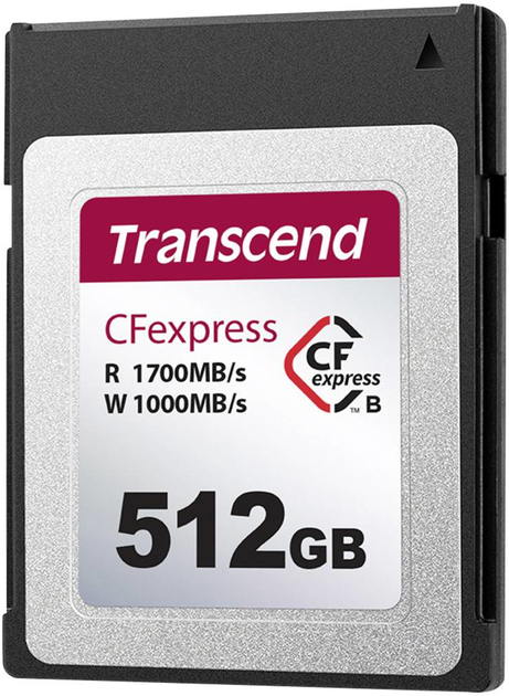 Karta pamięci Transcend CFexpress Type B 512GB (TS512GCFE820) - obraz 2
