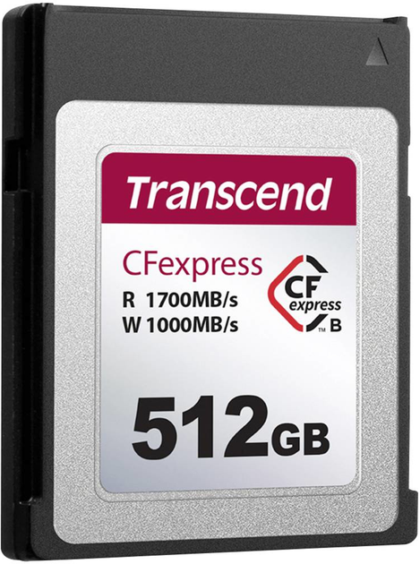 Karta pamięci Transcend CFexpress Type B 512GB (TS512GCFE820) - obraz 3