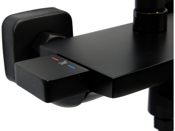 Душова система Fala Термостатична Noir 2 (5906083059193) - зображення 5