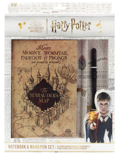 Notatnik z długopisem Pyramid Harry Potter The Marauder's Map Premium SR74636 (5056480398941) - obraz 5