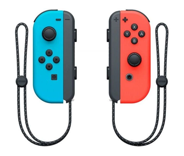 Портативная игровая приставка Nintendo Switch OLED with Neon Blue