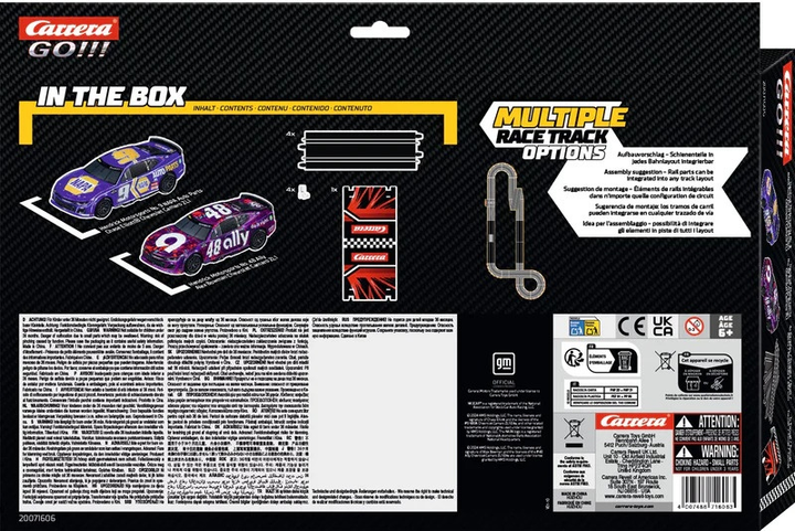 Akcesoria do torów Carrera Zestaw rozszerzający GO!!! Nascar Racer 1.3 m + 2 samochody (4007486716063) - obraz 5