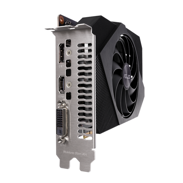 Видеокарта GeForce GTX 1650 4GB Asus Phoenix D6 OC (PH-GTX1650-O4GD6-P) Б/У - Фото 3 Видеокарта GeForce GTX 1650 4GB Asus Phoenix D6 OC (PH-GTX1650-O4GD6-P) Б/У - изображение 3