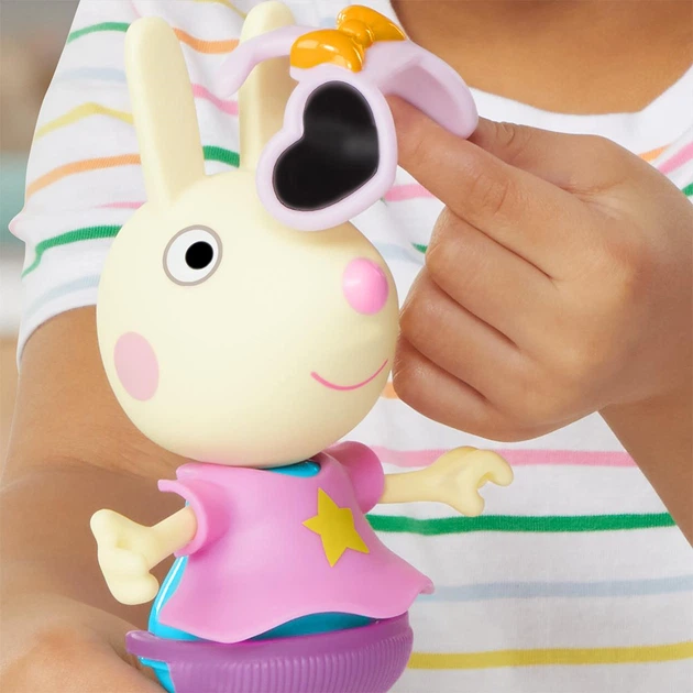 Игровой набор Peppa Pig Figurines серии Модное приключение Одень Ребекку G0329 - Фото 6 Игровой набор Peppa Pig Figurines серии Модное приключение Одень Ребекку G0329 - изображение 6