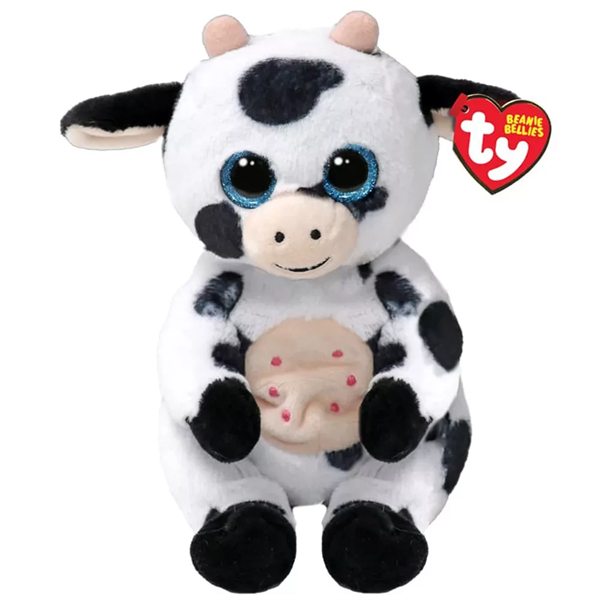 Мягкая игрушка TY Beanie Bellies Коровка Cow 25 см (41287) - Фото 1 Мягкая игрушка TY Beanie Bellies Коровка Cow 25 см (41287) - изображение 1