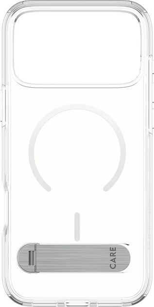 Etui CARE by PanzerGlass Feature w. Kickstand & MagSafe do Apple iPhone 17 Pro Max Transparent (CR63528) - obraz 1