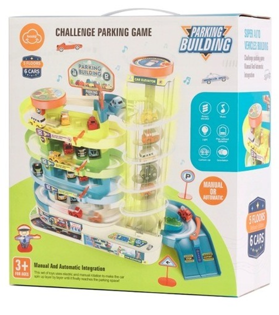 Паркінг гараж KIK 4 рівні електричний ліфт 6 автомобілів KX5588 (5903039727045) - зображення 1