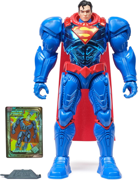 Игровая фигурка металлизированный Супермен в броне 28 см DC Comics Superman Figure 6072667 - Фото 2 Игровая фигурка металлизированный Супермен в броне 28 см DC Comics Superman Figure 6072667 - изображение 2