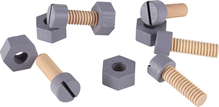 Zestaw do zabawy KIK Warsztat drewniany z narzędziami na stoliku KX6281 (5903039717824) - obraz 12